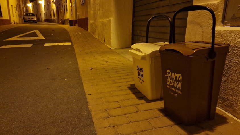 La taxa de recollida selectiva s'eleva fins 77,5% durant el mes de maig a Santa Oliva.