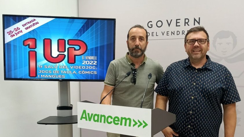 El Vendrell acollirà aquest cap de setmana el 1r Saló del Videojoc, jocs de taula, còmics i mangues “1UP”