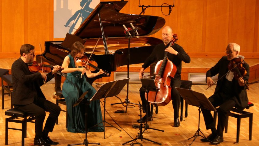 El Quartet Casals interpreta un concert de cambra "molt especial" en el Festival Internacional de Música Pau Casals
