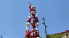 Castells de 7 dels Nens del Vendrell a la Festa Major de Calafell Poble