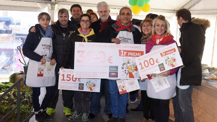 Josep Lluís Fernández guanya el Concurs de Mestres Xatonaires del Vendrell