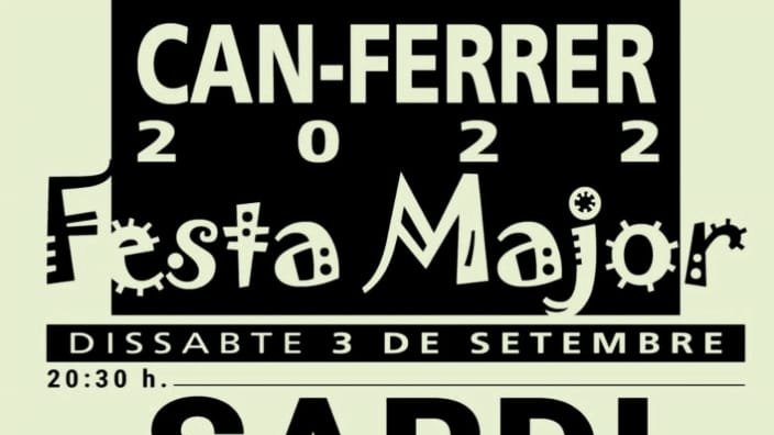 Festa Major de Can Ferrer de la Cogullada, 3 i 4 de setembre