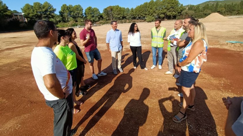 En marxa les obres de millora de la pista d’atletisme del Vendrell