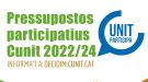 Comença el procés de pressupostos participatius 2022/24 de Cunit