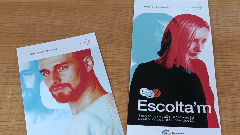 El servei gratuït d’atenció psicològica per a joves “Escolta’m” es posa en marxa el proper mes d’octubre