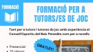 Nova formació de reciclatge i d’introducció per a tutors i tutores de joc