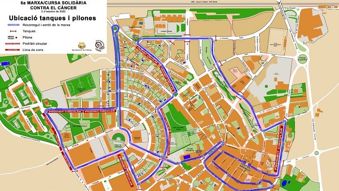 300 participants prendran part a la 6ª Cursa i Marxa Solidària contra el Càncer a l'Arboç
