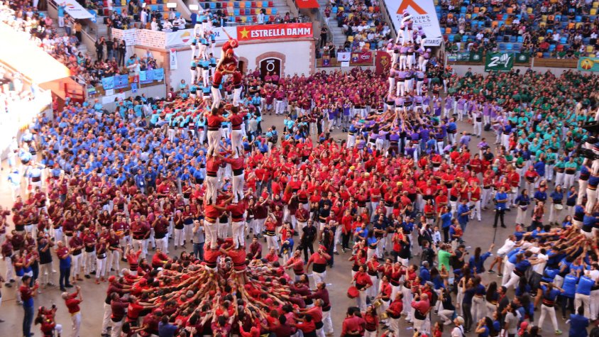 Els Nens del Vendrell i els Sagals d'Osona van empatar en tercera posició amb construccions de set i de vuit