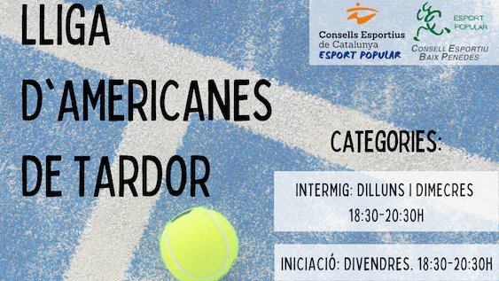 La tardor arriba amb la lliga d’americanes