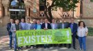 Protesta dels alcaldes del Baix Penedès a Salut per exigir que l'ampliació de l'hospital entri als pressupostos del 2023