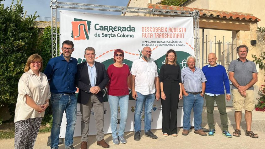Recuperen l'antic camí ramader de Santa Coloma de Queralt a Cunit convertit en ruta turística