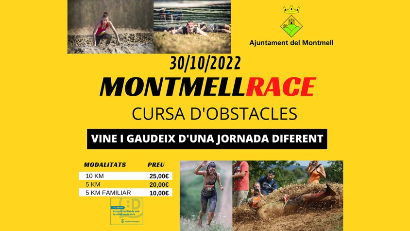 Iª CURSA D'OBSTACLES DEL MONTMELL "MONTMELLRACE"