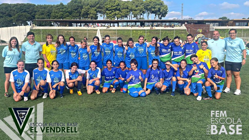 L’EFB El Vendrell es va desplaçar a Salou a disputar el torneig "Word School Girl Football"