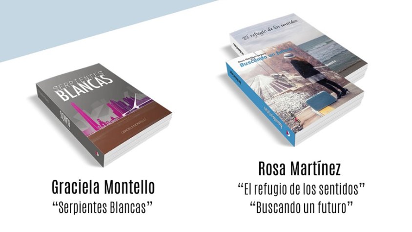 Les autores són residents a Coma-ruga, que tenen en comú la seva passió per la lectura.