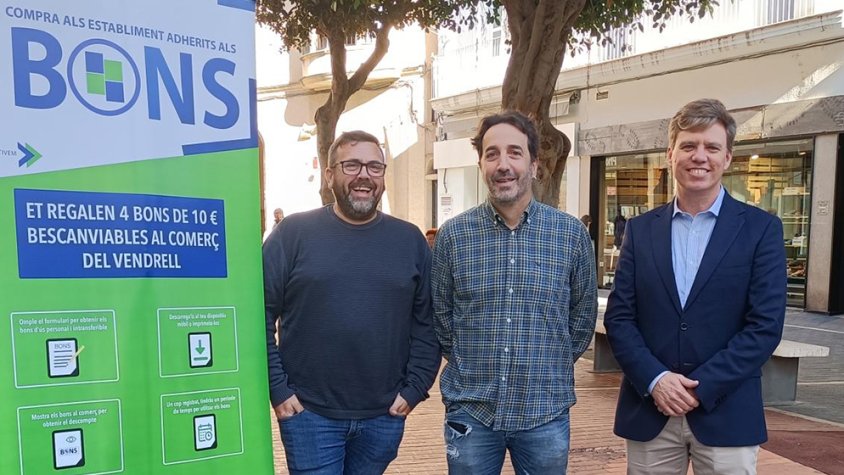 La iniciativa és de l’Ajuntament del Vendrell i de Comerç del Vendrell (CIT), en col·laboració amb la Cambra de Comerç de Tarragona
