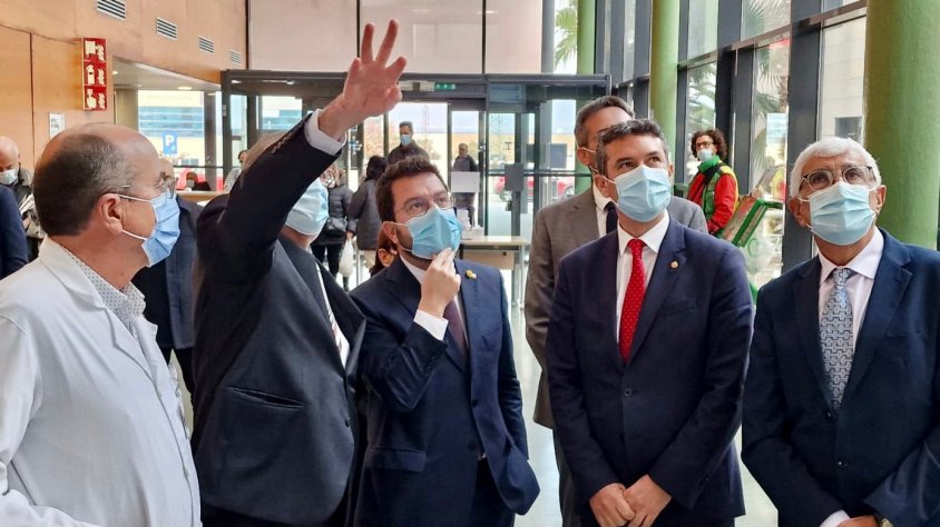 L’Alcalde del Vendrell qualifica com a “fita històrica” l’ampliació de l’Hospital del Vendrell