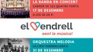 “El Vendrell sent la música” finalitza el 2022 amb tres propostes per apropar la música a tothom