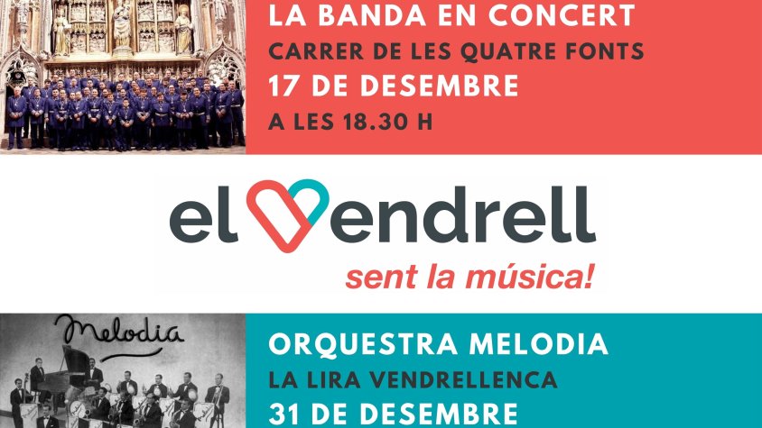 “El Vendrell sent la música” finalitza el 2022 amb tres propostes per apropar la música a tothom