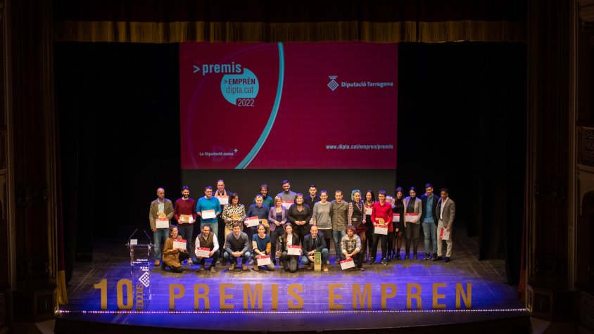 Premis Emprèn Dipta: 10 anys d’impuls al talent emprenedor de la Catalunya Sud
