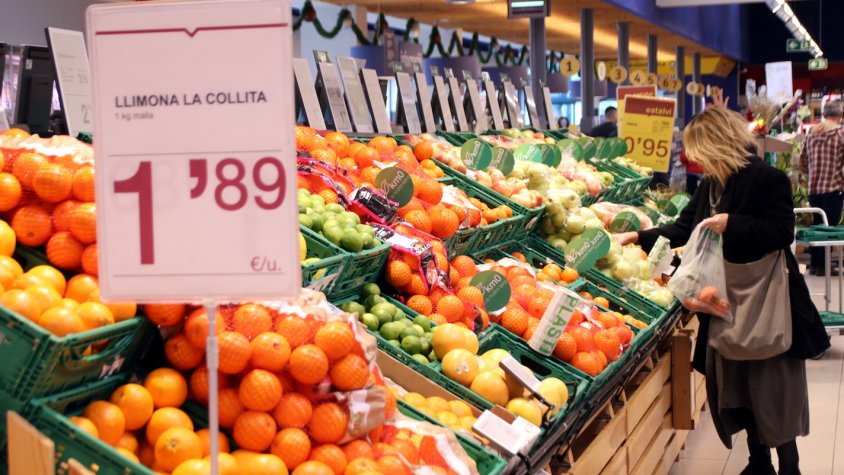 Entra en vigor l'eliminació de l'IVA dels productes de primera necessitat durant sis mesos