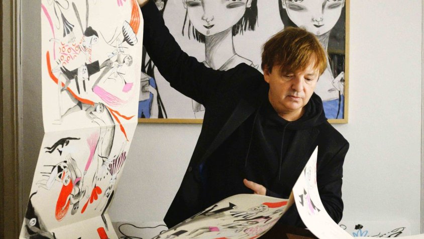 Exposició de l’il·lustrador i artista plàstic Ignasi Blanch a la Sala del Portal del Pardo