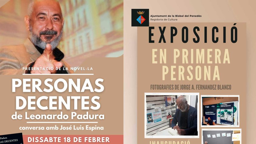 Leonardo Padura conversarà a la Bisbal del Penedès soble la seva última novel·la "Personas decentes"