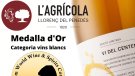 L'Agrícola de Llorenç obté una nova medalla d'or al concurs 