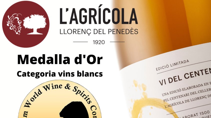 L'Agrícola de Llorenç obté una nova medalla d'or al concurs "International Wine and Spirits Awards"