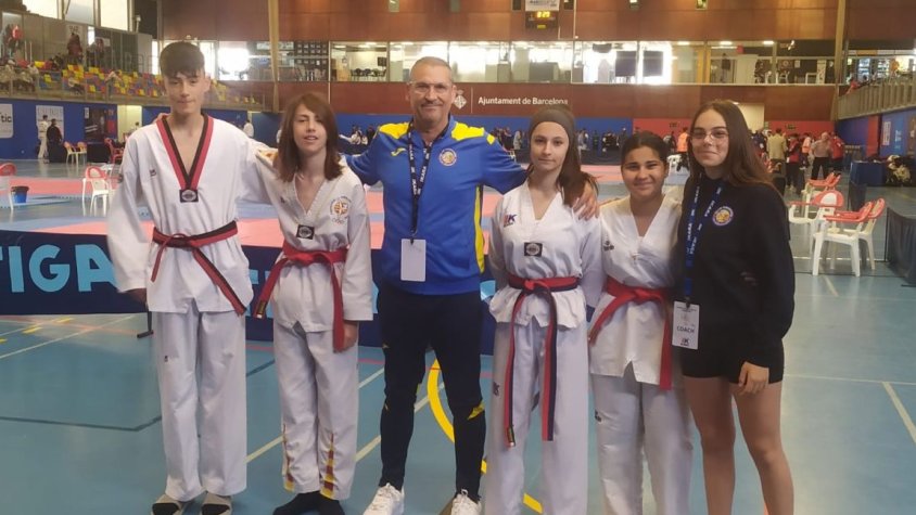 Una plata i un bronze pel Taekwondo La Lira Vendrellenca al Catalunya Cadet de Competició.  