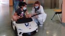 L'Hospital del Vendrell incorpora un cotxe elèctric per a l'àrea de pediatria