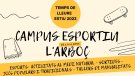L'Arboç realitzarà el campus esportiu municipal del 26 de juny a l'11 d'agost per a nenes i nens de 3 a 14 anys.