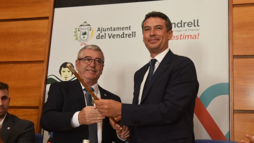 L’alcalde del Vendrell, Kenneth Martínez, comença a desgranar el seu nou cartipàs municipal.