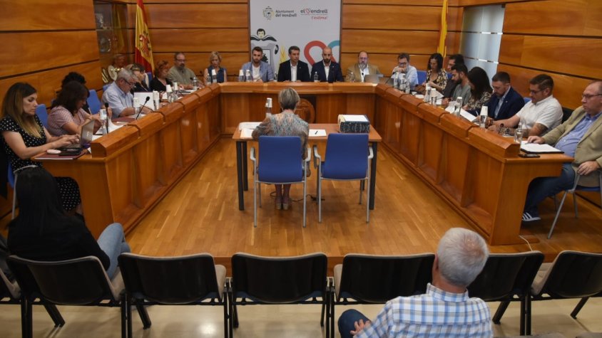 Acords de les sessions de Ple extraordinari del 23 de juny de l'ajuntament del Vendrell