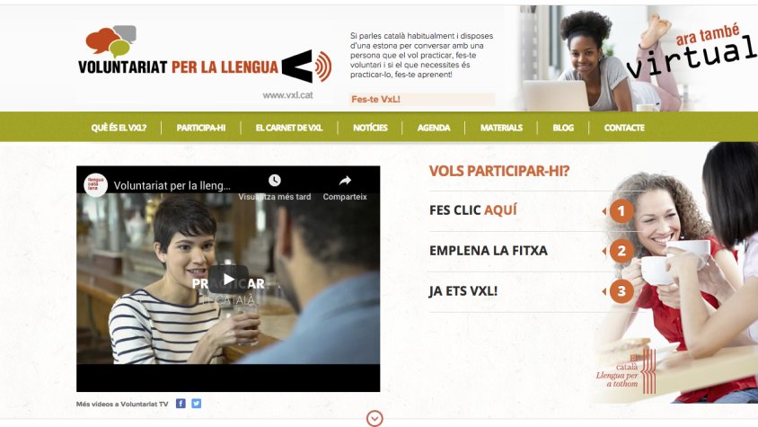 Nova edició del Voluntariat per la llengua al Vendrell