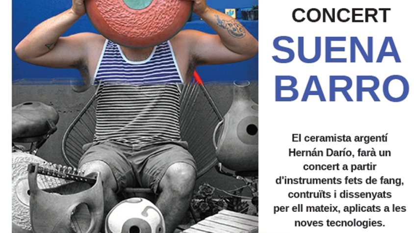 El concert “Suena barro” porta al Vendrell una orquestra d’instruments ceràmics i noves tecnologies