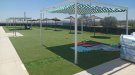 L´Ajuntament de l'Arboç instal·la dues noves pèrgoles a la piscina municipal d´estiu 