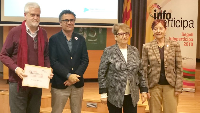 El Vendrell revalida el Segell Infoparticipa en reconeixement a la transparència del seu web municipal