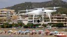 Calafell sobrevola les platges amb dron per avaluar l’eficàcia de les mesures de renaturalització