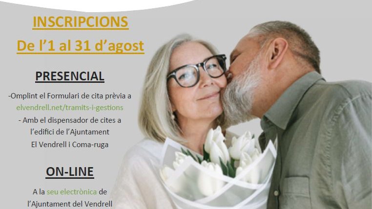 Inscripcions a la celebració de les Noces d'Or 2023