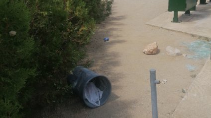 Actes de vandalisme al Mirador del Penedès