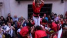 L'amenaça de pluja i els intents desmuntats aigualeixen la diada castellera de la festa major de l'Arboç