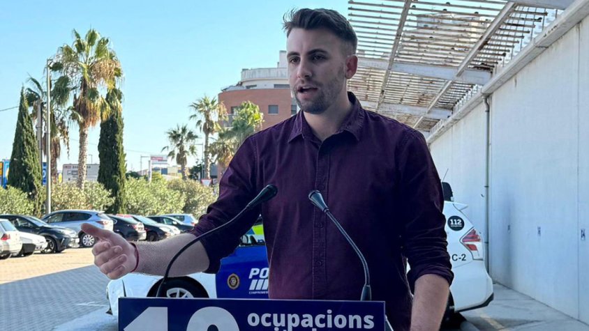 El regidor de Seguretat Ciutadana, Christian Soriano