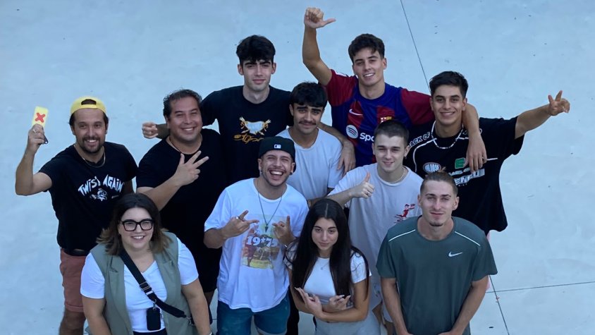 Joves talents de la música urbana en català participen a l'estada creativa de l'alberg de Coma-ruga