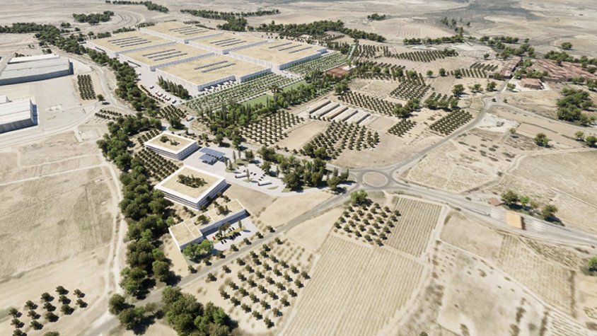 Tindran un disseny integrat en l'entorn de vinya i oliveres