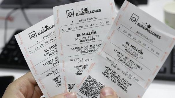 la butlleta guanyadora ha sigut premiada amb un milió d'euros en el sorteig de l'Euromillones