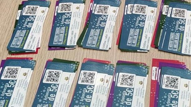 S’entregaran arbocetes per valor de 20 € a 50 € per unitat familiar, depenent del nombre de membres