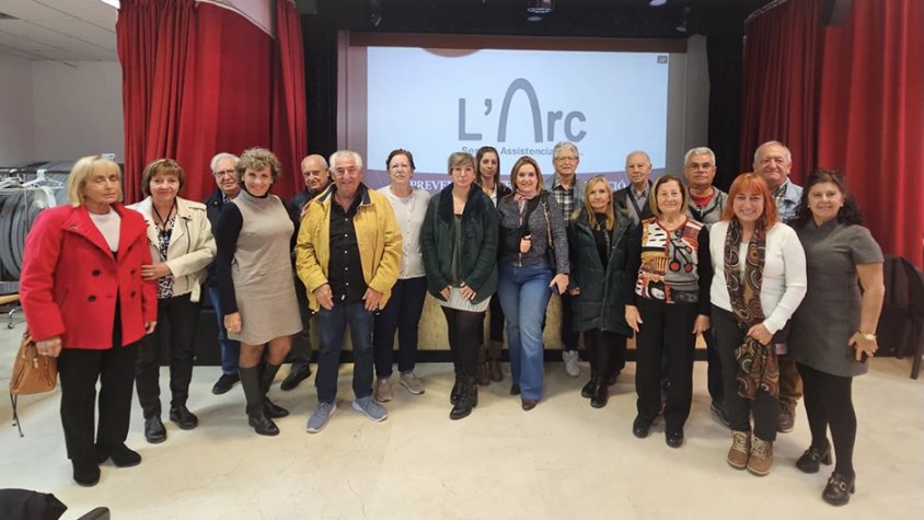 La Llar Municipal de Roda de Berà va presentar durant l'acte el seu protocol i model d’actuació que han elaborat quan es presenta alguna sospita.