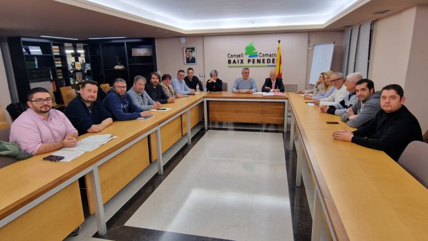 El Consell Comarcal del Baix Penedès aprova un pressupost eminentment social per al 2024, de més de 23 milions d'euros 
