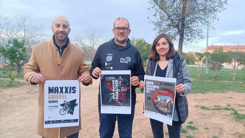 La Regidoria d'Esports de l'Ajuntament del Vendrell han col·laborat en l'acte
