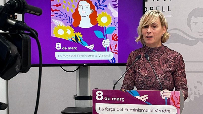 l’Ajuntament del Vendrell ha presentat els actes al voltant del 8-M